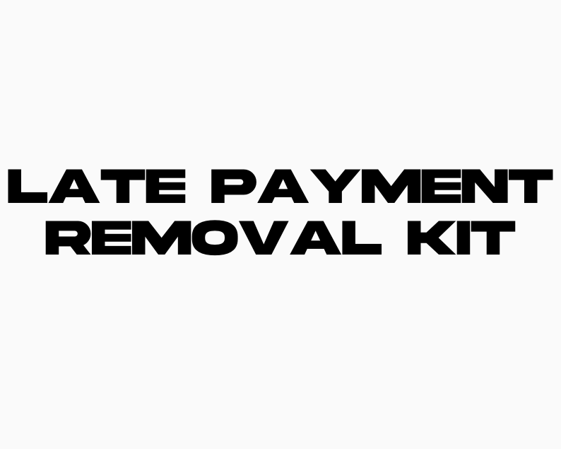 LATE PAYMENT REMOVAL GUIDE