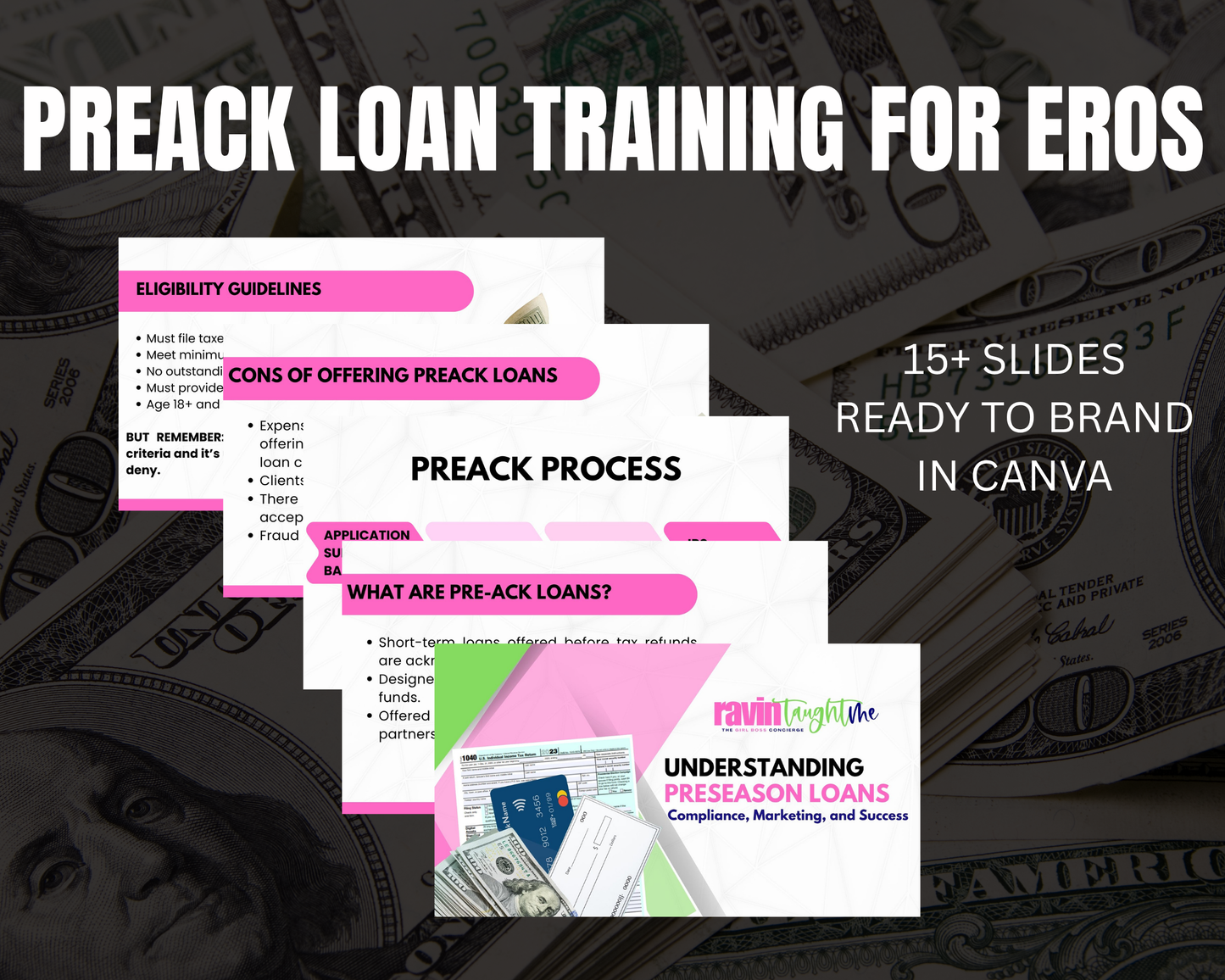 PLR Understanding Preack Loans