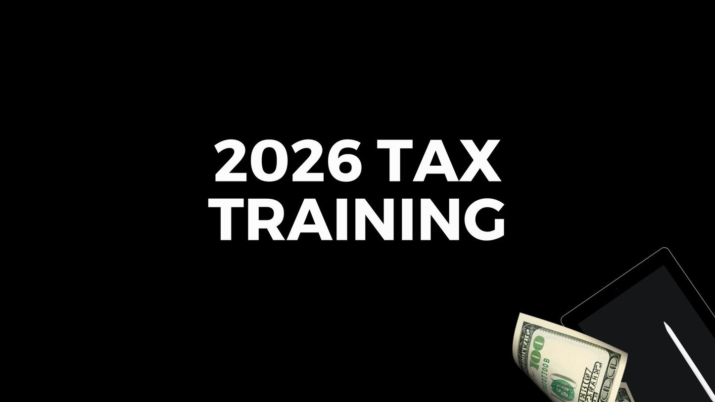 2025-2026 Tax Training: GHL Snapshot