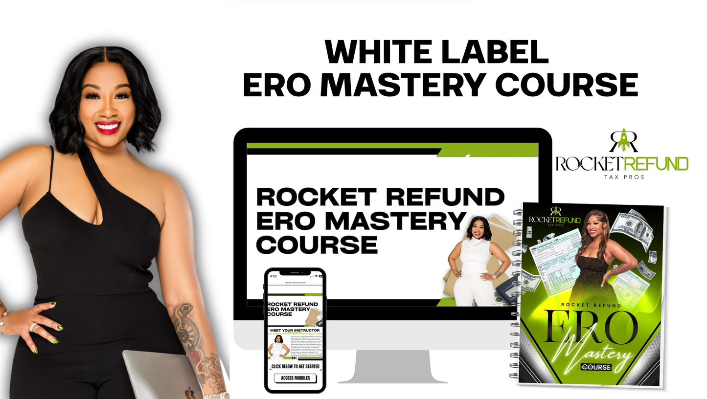 2025-2026 White Label ERO Mastery Course : Canvas