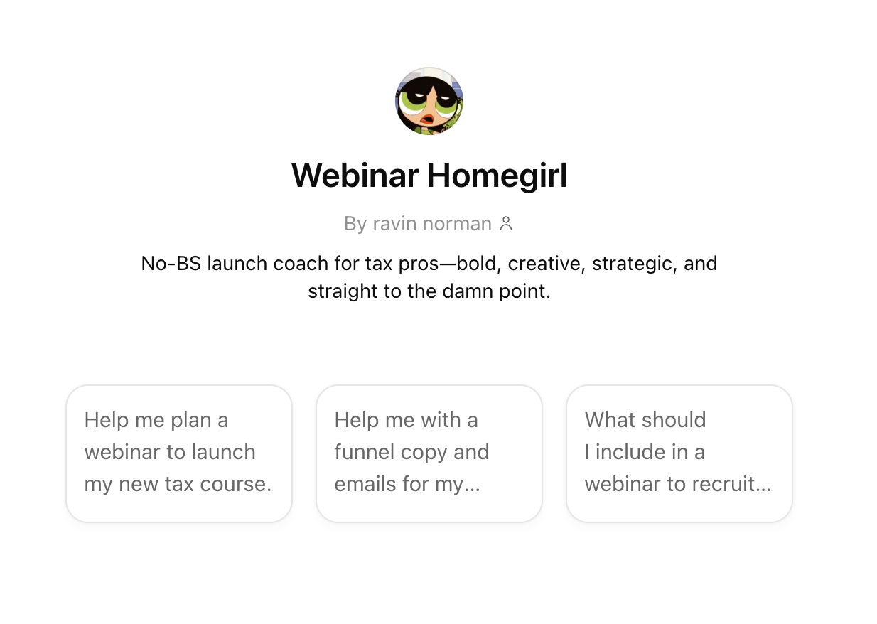 Webinar HomeGirl