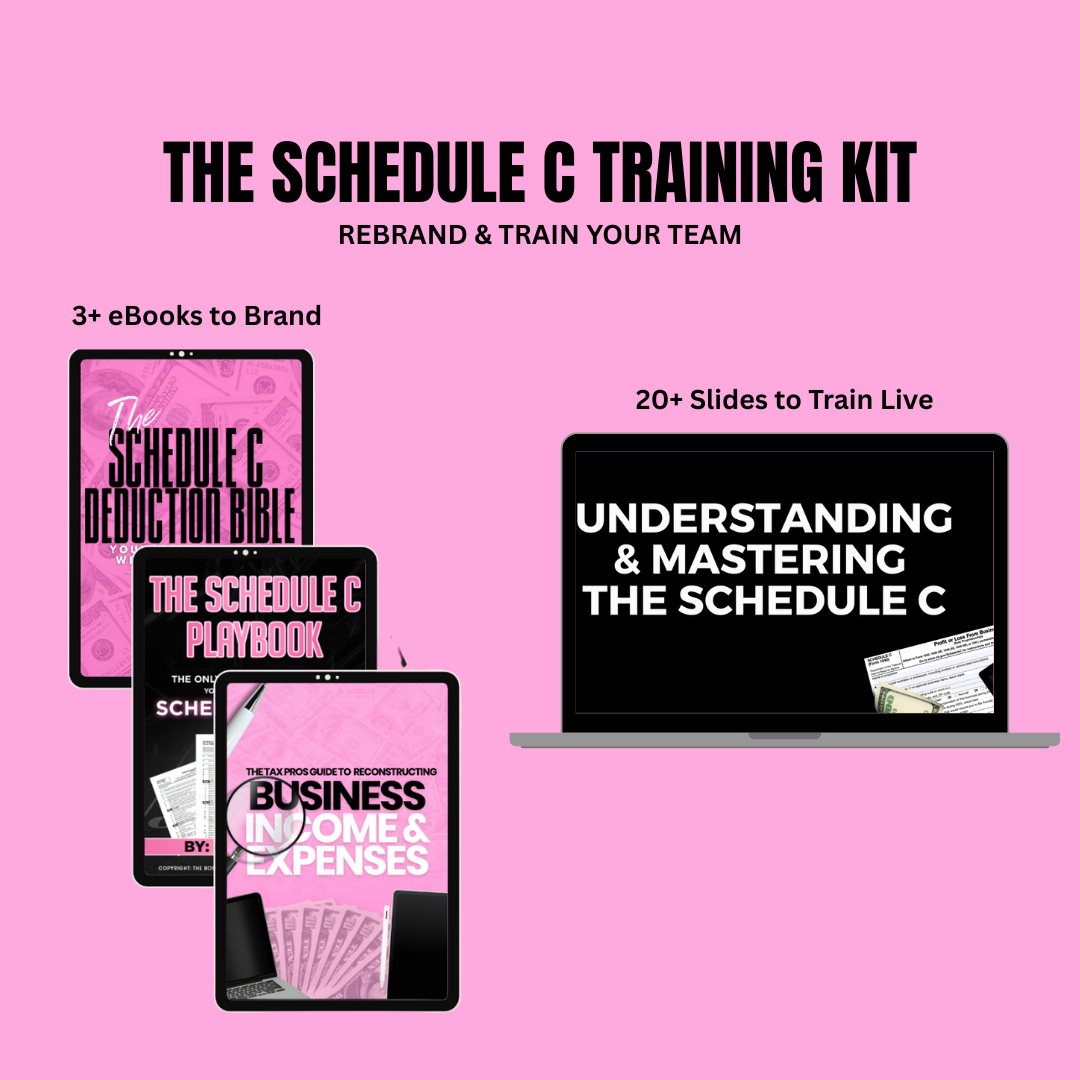 Schedule C Training Slides