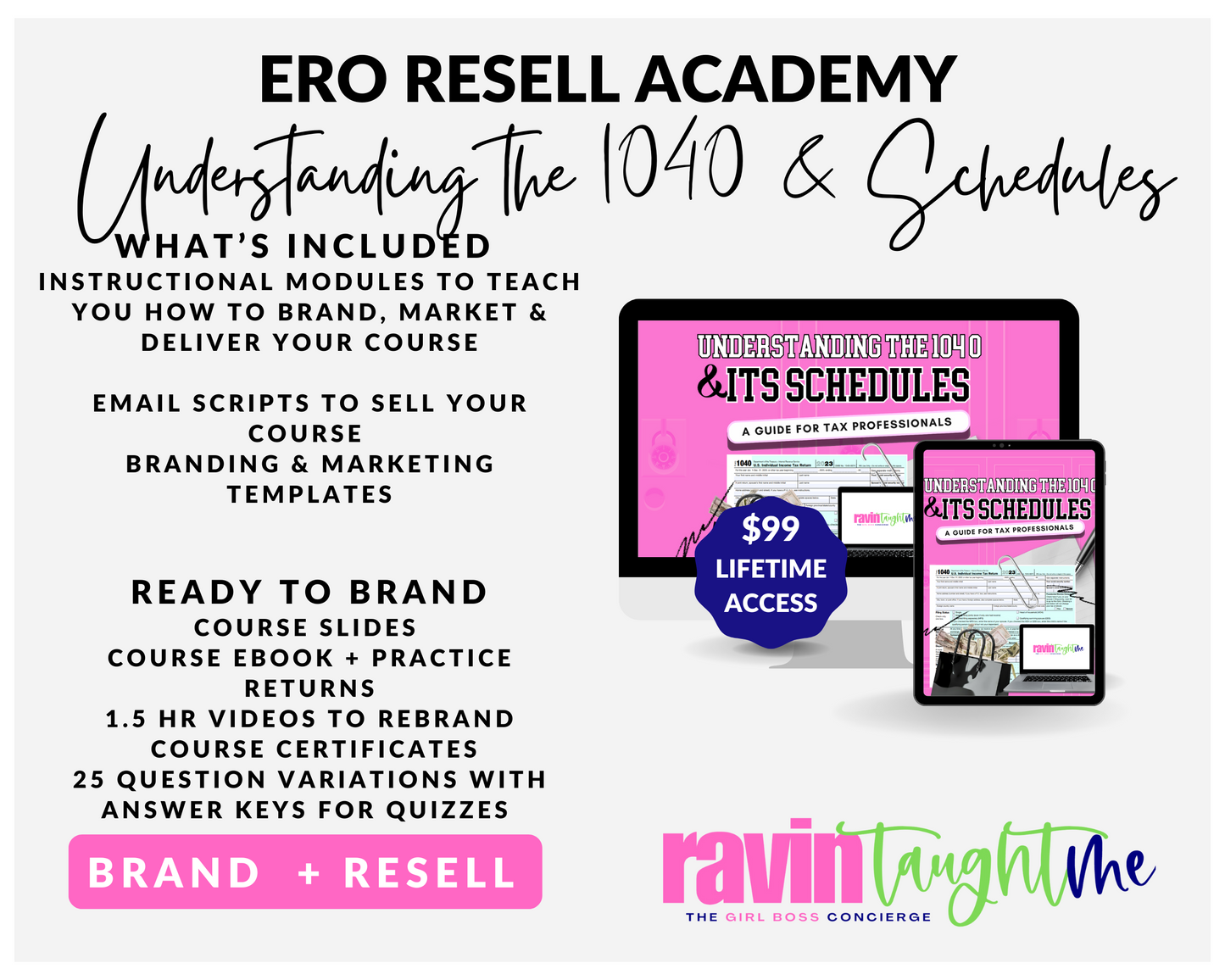 ERO RESELL ACADEMY: Understanding the 1040