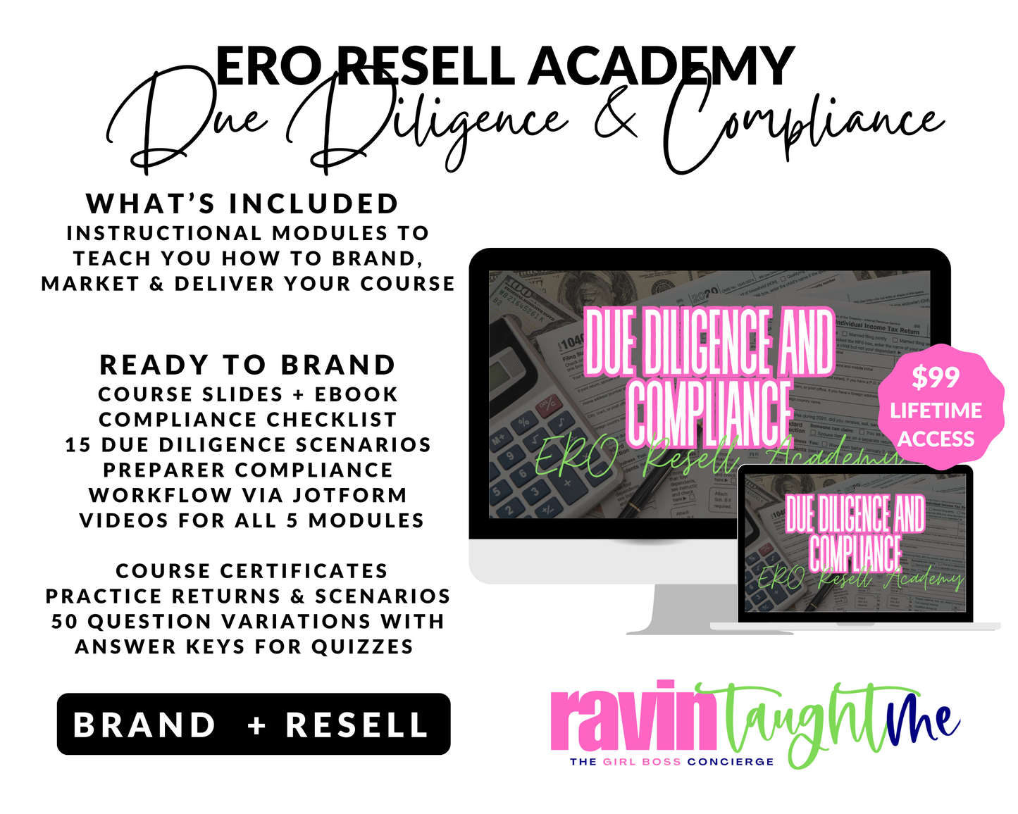 ERO Resell Academy: Due Diligence & Compliance