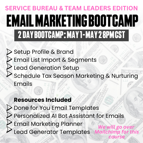 Email Marketing Bootcamp: Service Bureau Edition
