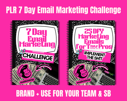 PLR 7 Day Email Marketing Challenge