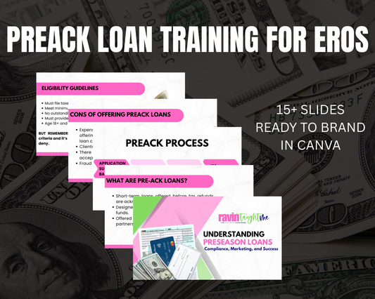 PLR Understanding Preack Loans