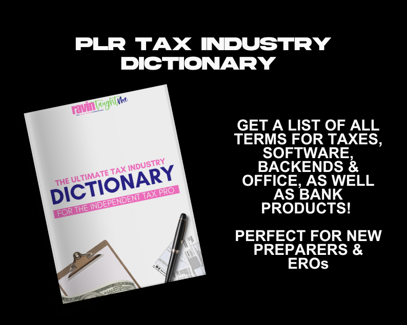 PLR Tax Industry Dictionary