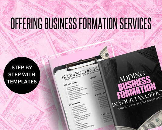 Offering Business Formation Services