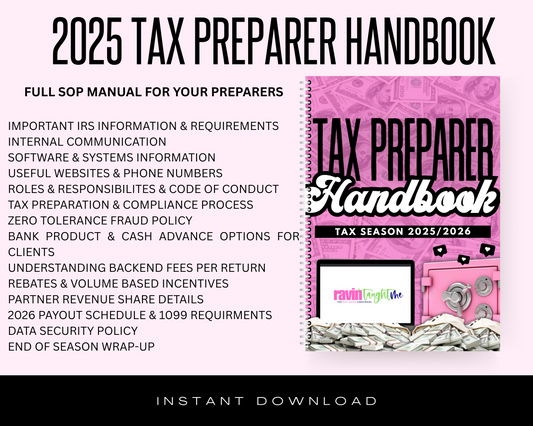 PLR Preparer Handbook