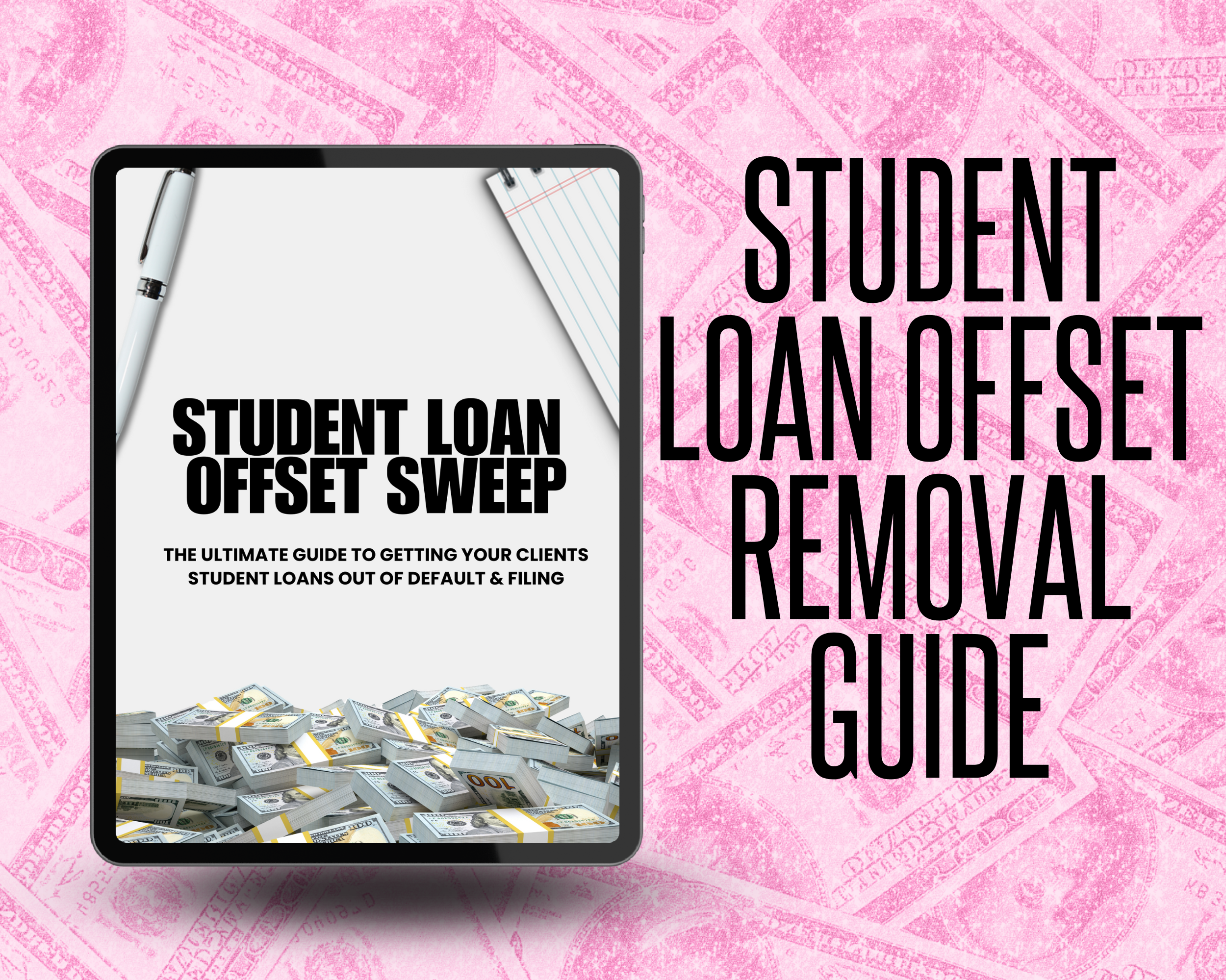Student Loan Offset Removal Guides PLR