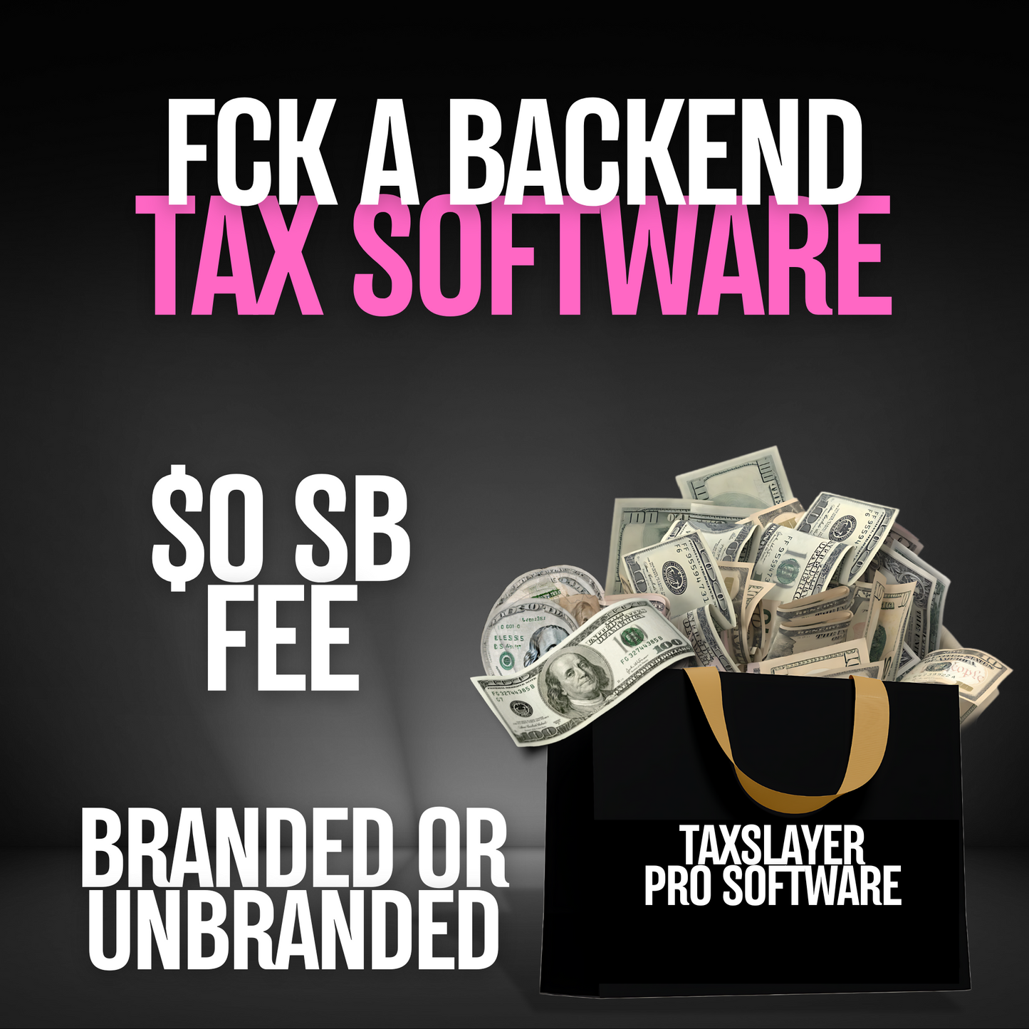 NO SERVICE BUREAU FEE SOFTWARE