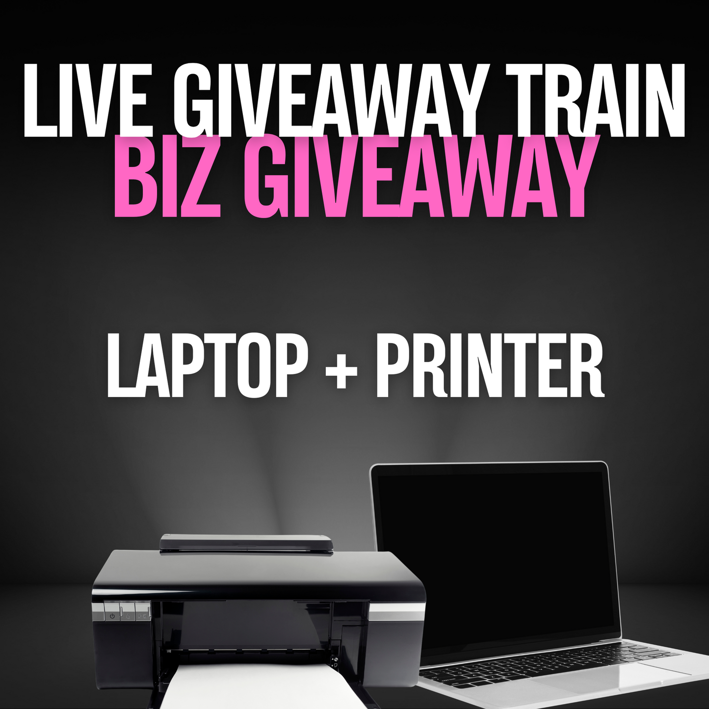 FB LIVE GIVEAWAY TRAIN