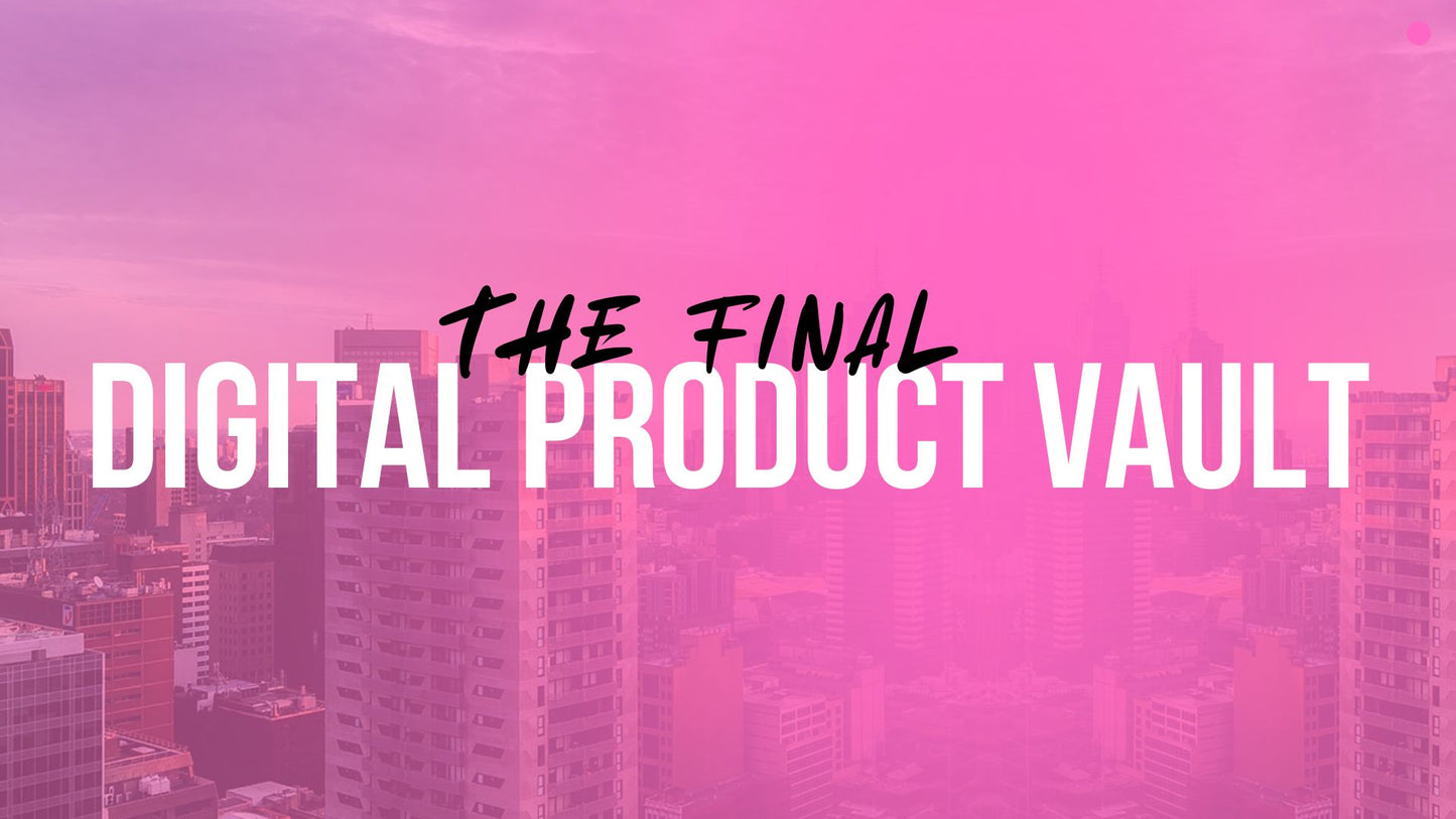 The Final RTM Digital Product Vault