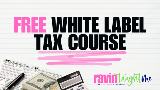 Limited Offer: White Label Tax Course
