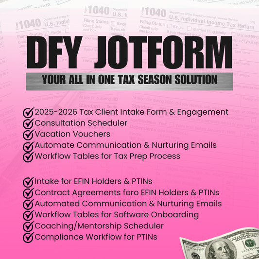 DFY Jotform Build