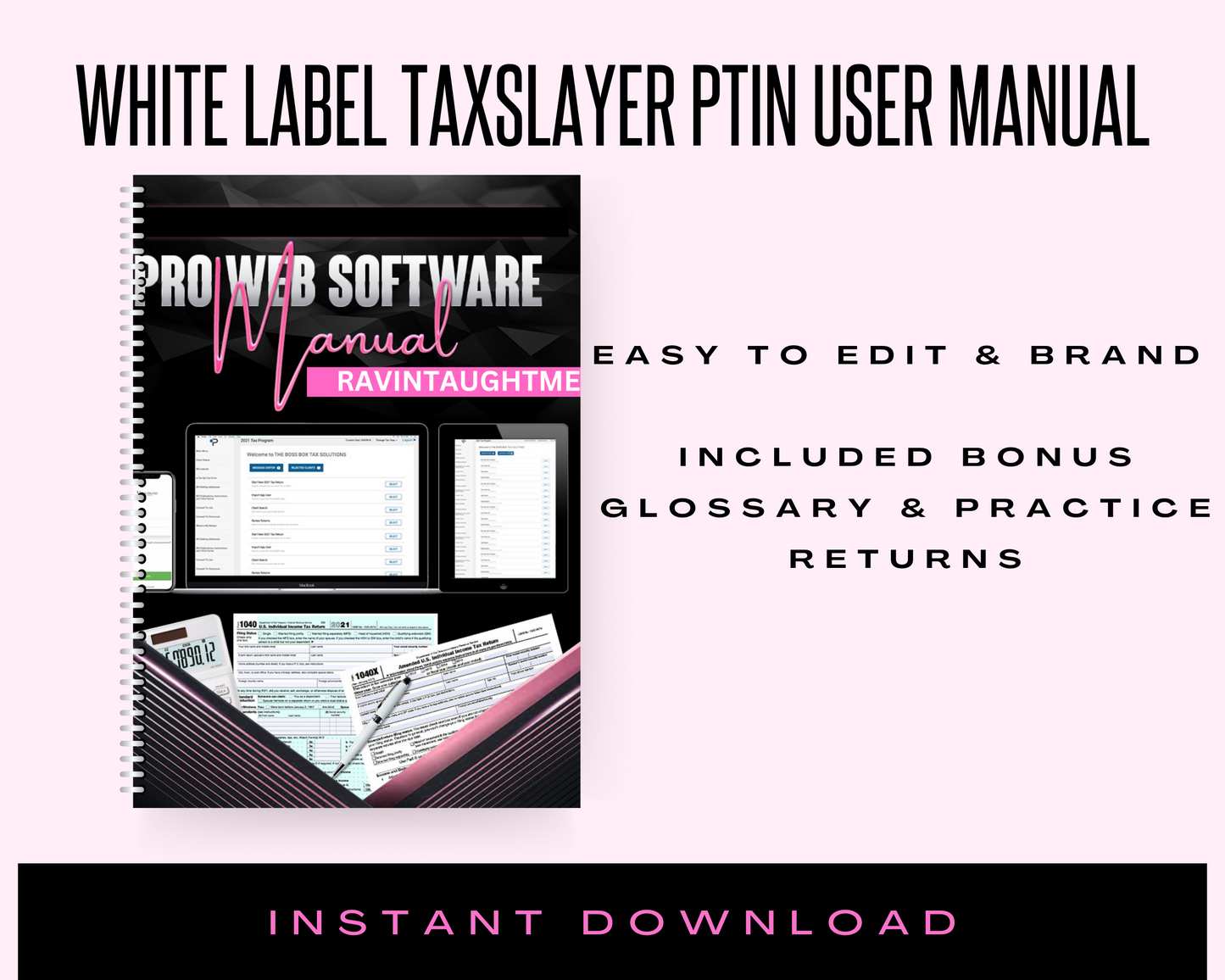 TaxSlayer PRO  PTIN Training Manual