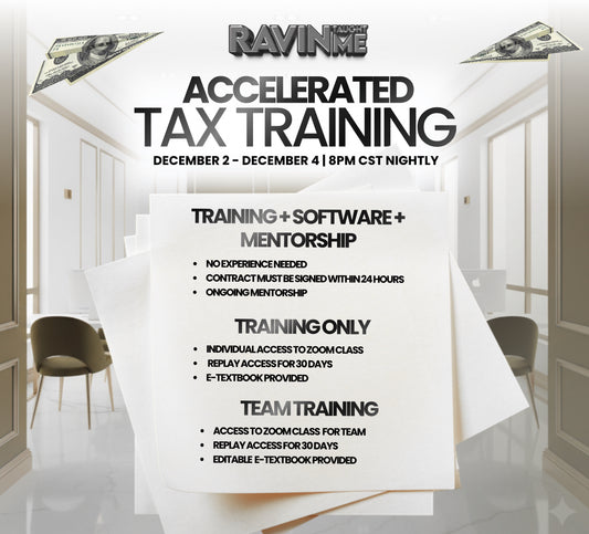 3 Day Accelerated Tax Class