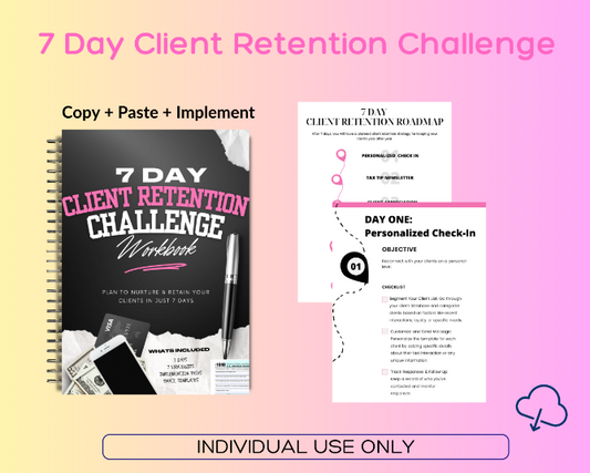 7 Day Client Retention Challenge