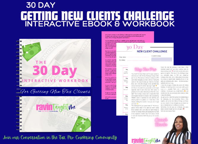 30 Days of Getting New Clients Challenge