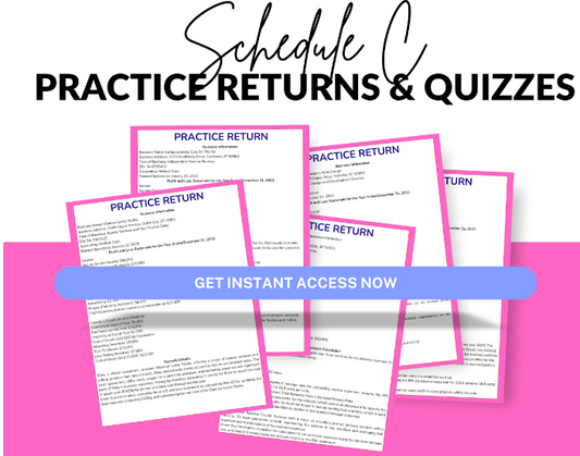 Schedule C Practice Returns