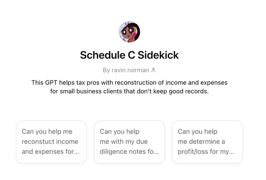 Schedule C Sidekick