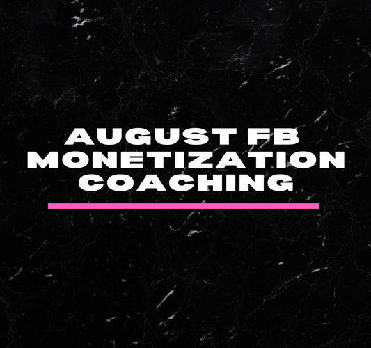 Faceless & Facebook Monetization 30 Day Run (August 2025)