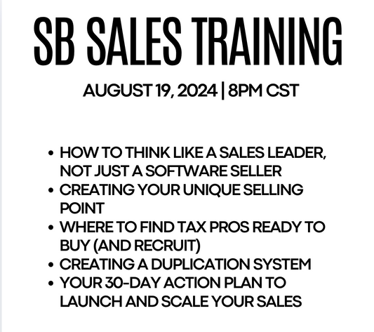 SB Sales Training