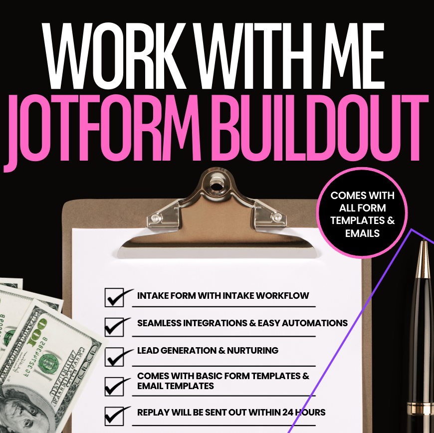 Jotform Buildout Session