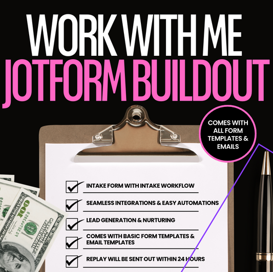 Jotform Buildout Session