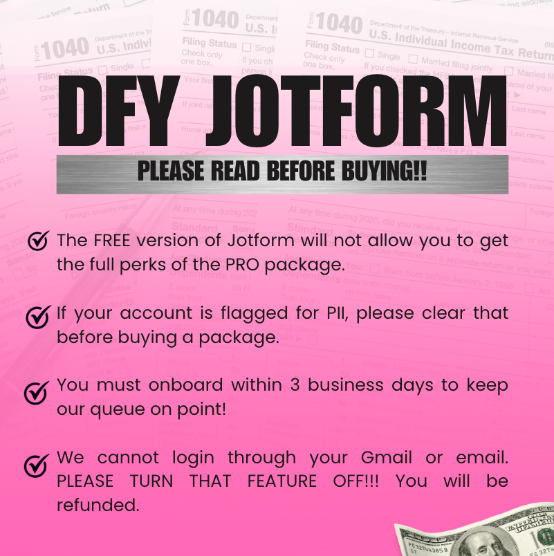 Jotform Buildout