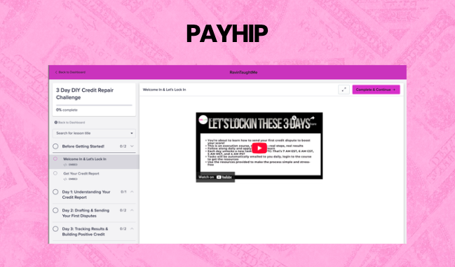 3 Day Course Buildout