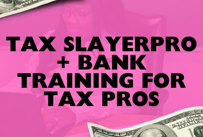 Self-Paced Tax Software Training + Bank Products