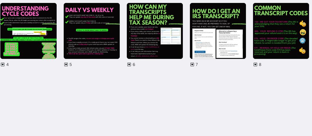 Understanding Transcripts Carousel